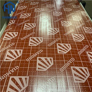 Κόκκινη μεμβράνη για κόντρα πλακέ με ταινία